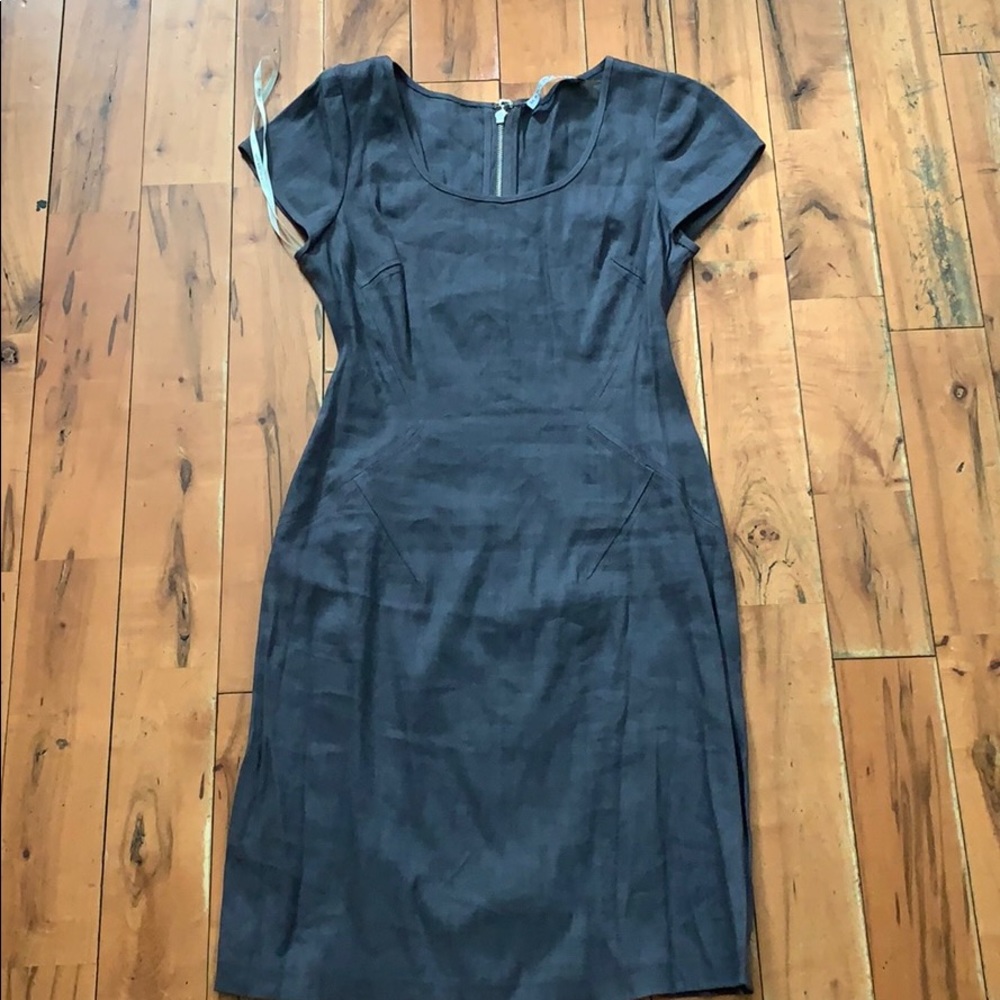 Gray business dress